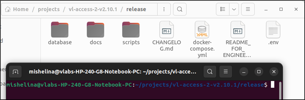 Figure 9. Correct directory