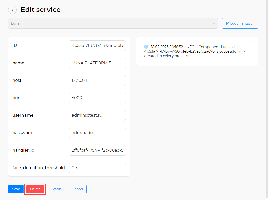 Figure 29. Removing a component
