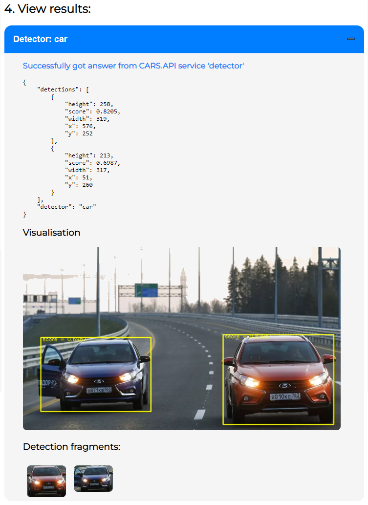 Vehicle detector