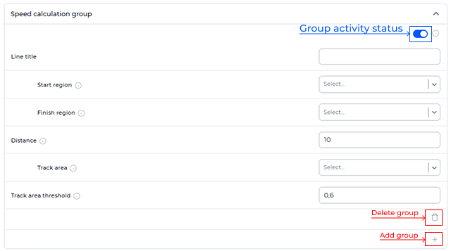 «Speed Calculation» group