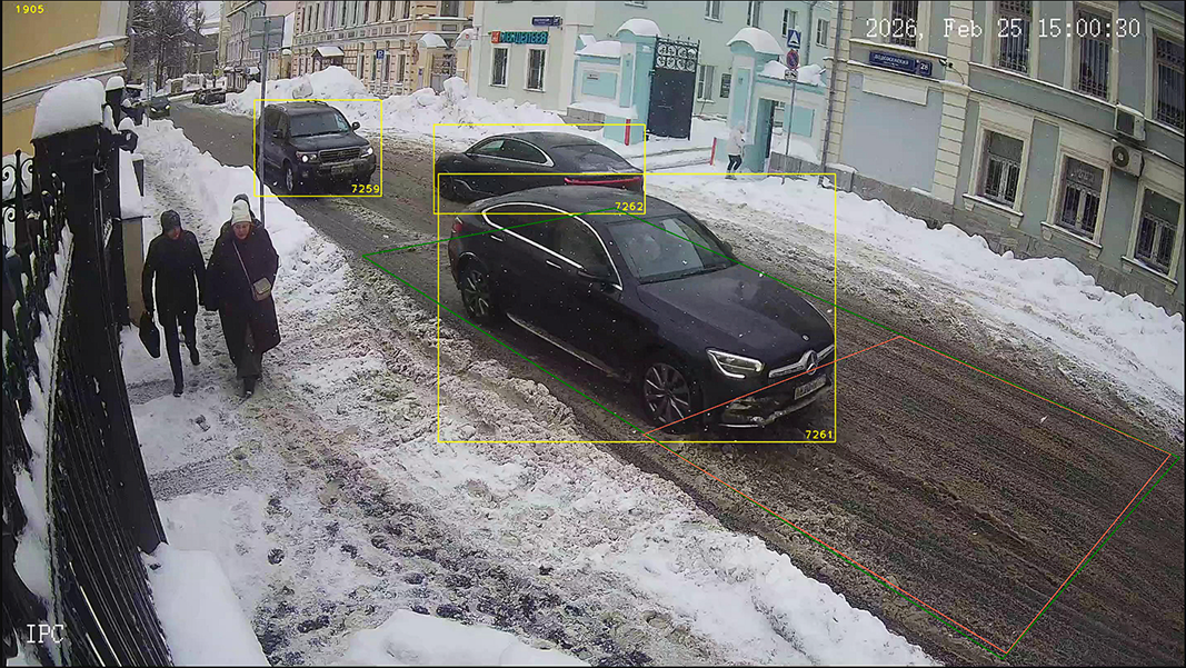 Video stream viewing window – simple mode