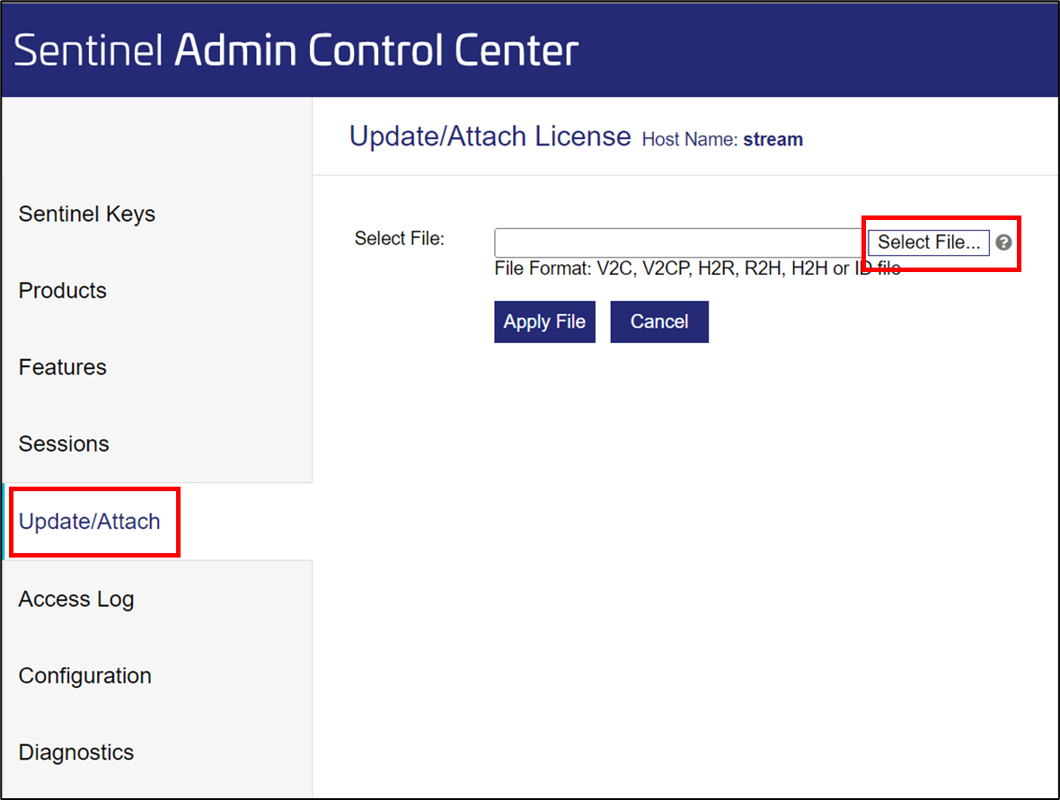 HASP Web-interface