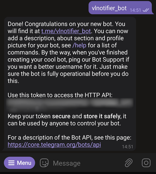 Bot creation