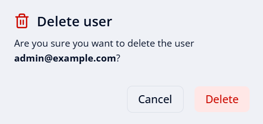 Window for recovering account password