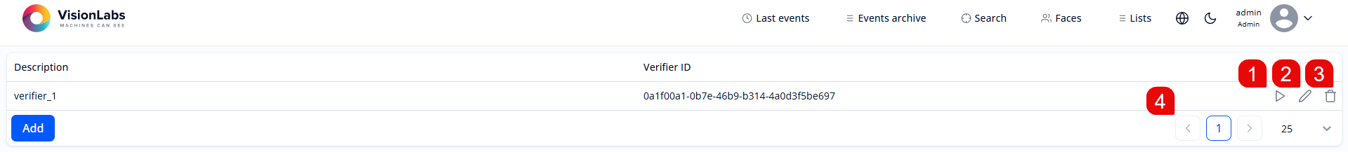 Figure 48. “Verification” section