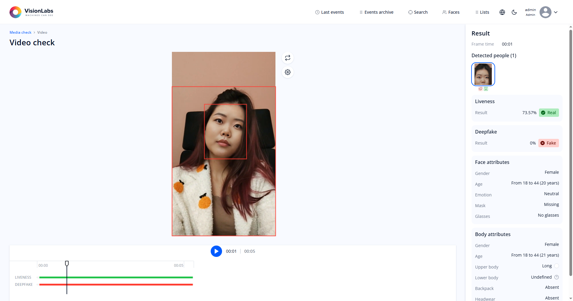 Figure 96. Video evaluation results