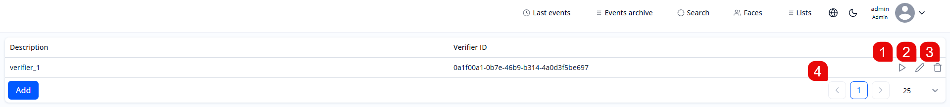 “Verification” section