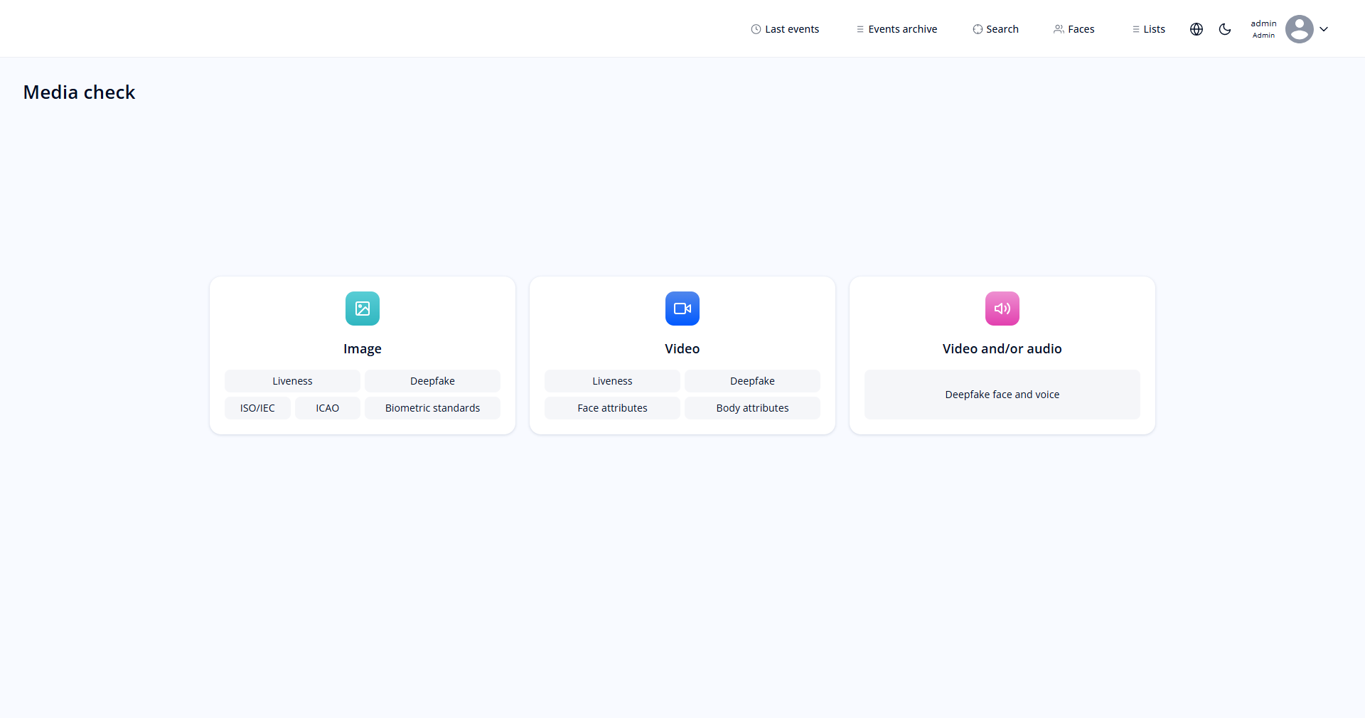 “Checks” section