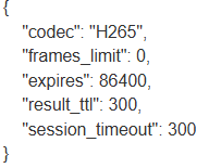 LUNAPASS_VIDEO Parameters