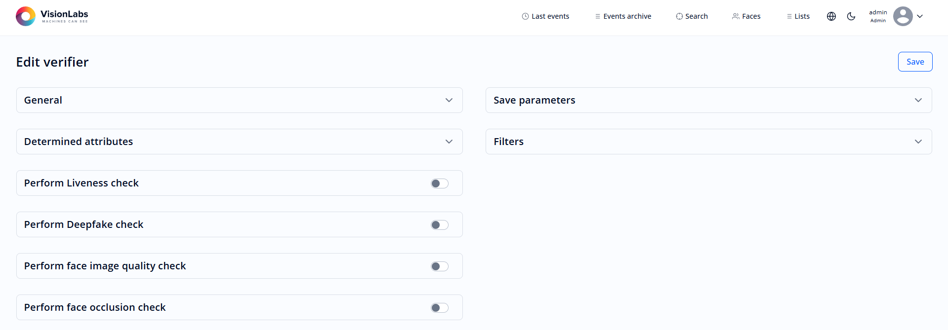 “Edit verifier” form