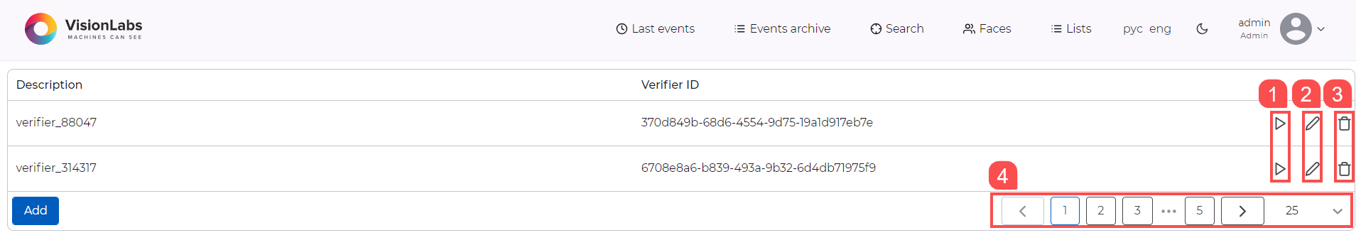 “Verification” section